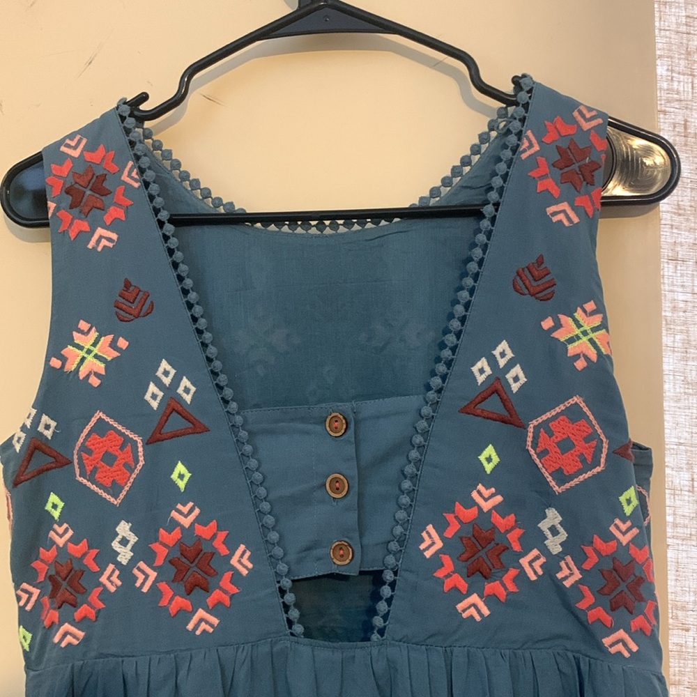 Anthropologie Euc Gorgeous Patterned Embroidered … - image 6